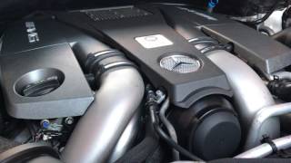 ML63 AMG 2012 65k M157 engine rattle [upl. by Arreit655]