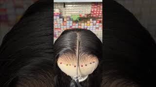 How to make your hairline narrower unice unicehair shorts [upl. by Babs645]