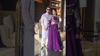 💜Shakti Arora beautiful wife Neha tv star ghkkpm Ishan nice couple subscribe👍👇like👍👇🙏 [upl. by Aicelef]