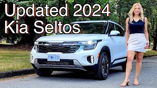 Updated 2024 Kia Seltos Review  The best seller gets an update [upl. by Ayam]