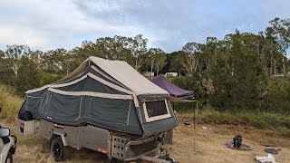 Mouldy canvas  Problem SOLVED 2019 SUV GT Slide Camper Trailer [upl. by Adner]