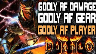 The GODLIEST Paladin Build Ever  Diablo 2 Resurrected [upl. by Kempe]