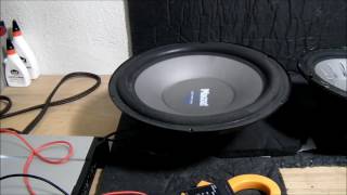 12quot 30cm Magnat BS33 Subwoofer Test Xmax 120 bis 20Hz an Emphaser EA1450XT [upl. by Wain]