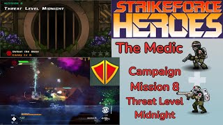 Threat Level Midnight  Strike Force Heroes Remastered  Mission 8 MedicNormal [upl. by Atinuj]