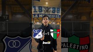 Millonarios 1  1 Palestino COPA LIBERTADORES ⚽️🔥🔝 bogota futbol copalibertadores millonarios [upl. by Freud]