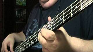 Led Zeppelin Ramble On Bass Cover [upl. by Konrad]