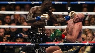 Deontay Wilder vs Tyson Fury 1 highlights December 1 2018 boxing wilder fury [upl. by Raskin]