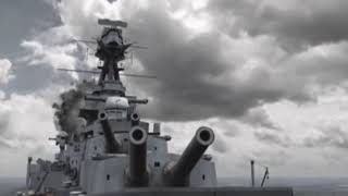 HMS Hood sinking animation [upl. by Car]