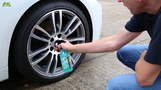 30 second alloy wheel clean and protect [upl. by Ecnarepmet27]