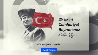 Cumhuriyetimizin 101 Yılı Kutlu Olsun [upl. by Aig]