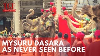 Mysore Dasara  Never Seen Video of Mysore Dasara  What happens in Mysore Dasara [upl. by Nannarb766]