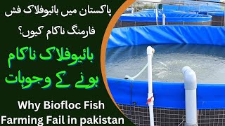 Why Biofloc Fish Farming Fail in pakFactor Effecting aquacultureFish FarmingFish water parameter [upl. by Lipson]