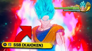 Dragon Ball Z Kakarot SSB Kaioken Goku TRANSFORMATION Gameplay [upl. by Ruff68]