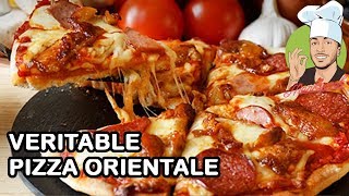 VÉRITABLE RECETTE DE LA PIZZA ORIENTALE MANKYCOOK [upl. by Nosle530]