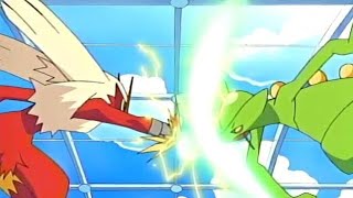 Ash Vs May Sceptical Vs Blaziken full battle Hindi [upl. by Rollins]