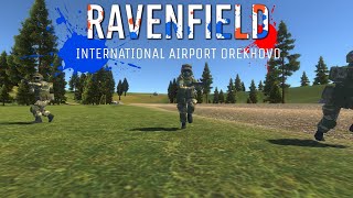 Ravenfield Gameplay  International Airport Orekhovo [upl. by Anilrahc]