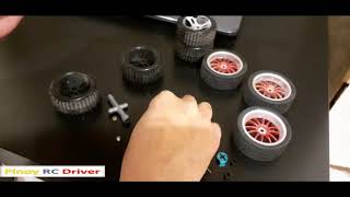 Pinoy RC Driver How to install wheels with 12mm hex rim Wltoys a959A [upl. by Placida]