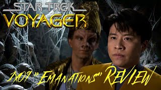 Star Trek Voyager  1x09  Emanations  REVIEW startrekvoyager [upl. by Hameean167]