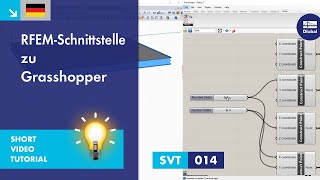 SVT 014  RFEMSchnittstelle zu Grasshopper [upl. by Tremayne]