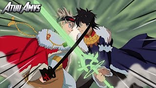 Asta vs Yuno  Black Clover Movie Amv   Never Back Down [upl. by Damas]