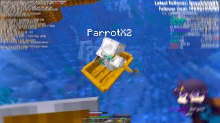 Spoke kills Parrot on the Lifesteal SMP [upl. by Pete658]