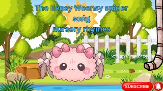 The Amazing Eensy Weensy Spider Song NurseryRhymes ToddlerLearning [upl. by Lekar]