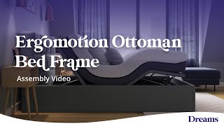 Ergomotion Ottoman Bed Assembly Video  Double amp King  Dreams Beds [upl. by Acilgna]