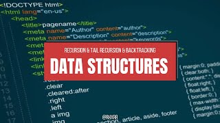 Recursion amp TailRecursion amp BackTracking in Java  Data Structures [upl. by Mayfield]