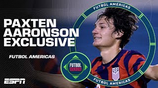 Paxten Aaronson gets his USMNT shot Frankfurt star joins Futbol Americas  ESPN FC [upl. by Loma]