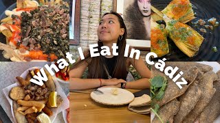 What I Eat In Cádiz  Restaurants amp Typical dishes [upl. by Inafit]