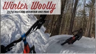 Winter Woolly FatBike Mania [upl. by Elwaine]