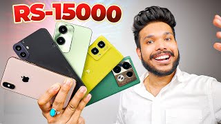 Top 5 Best Smartphones Under 15000 SALE [upl. by Nywra]