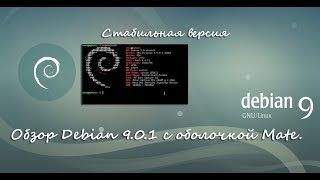 Обзор debian 9 [upl. by Fidellas878]