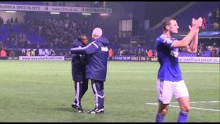 Luke Chambers fistpump celebration v Wolves H [upl. by Marelda]