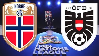 🔥🔥🔥Noruega 🇳🇴 Vs Austria 🇦🇹 l UEFA Nations League🏆2024 l Jornada 2 l Grupo G🔥🔥🔥 [upl. by Haik]