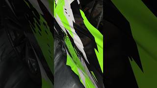 Nissan 400z Full Transformation💚nissan 400z cars custom transformation wrap shorts viral [upl. by Roid]