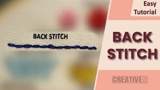 Perfecting the BACK STITCH  Essential Hand Embroidery Guide  Creative Seed [upl. by Leidgam933]