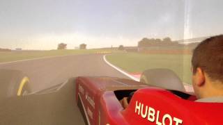 Driving Ferrari F1 Simulator [upl. by Leiria583]