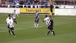 GOAL  Nick McCootie opens the scoring with neat finish v Margate 30416 [upl. by Ethelyn728]