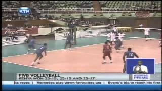 Kenya volleyball mens team beat Zambia 30 [upl. by Aicirtak991]