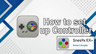 How to set a controller on Snes9x Ex on ANDROID [upl. by Alenoel]