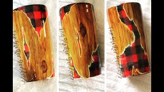 Plaidwood grain tumbler [upl. by Guillermo331]