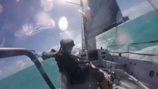 J88 Hijinks Key West Race Week 2017 Quantum Sails [upl. by Ahsemak]