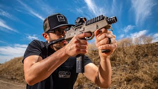 Testing the UltraCompact FullAuto BampT MP9N Subgun [upl. by Eckmann610]