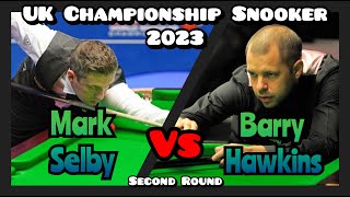 Mark Selby vs Barry Hawkins  UK Championship Snooker 2023  Second Round [upl. by Kate738]