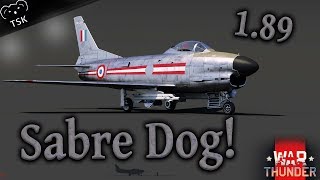 The New TOP Sabre  F86K Sabre Dog  War Thunder Update 189 [upl. by Elem]