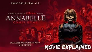 ANNABELLE COMES HOME  MOVIE EXPLAINED  HINDI ragamovieexplained [upl. by Yecac]