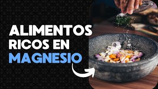 Alimentos ricos en magnesio [upl. by Akeyla926]