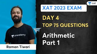 Day 4  Top 75 Questions Arithmetic  Part 1  Raman Tiwari [upl. by Kieger412]