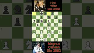 Magnus Carlsen vs Hou Yifan chess 1108 [upl. by Alekat976]